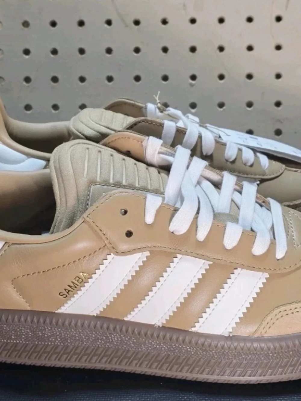 adidas Samba Xlg  Mens Brown Sneakers Casual Shoes JR0926